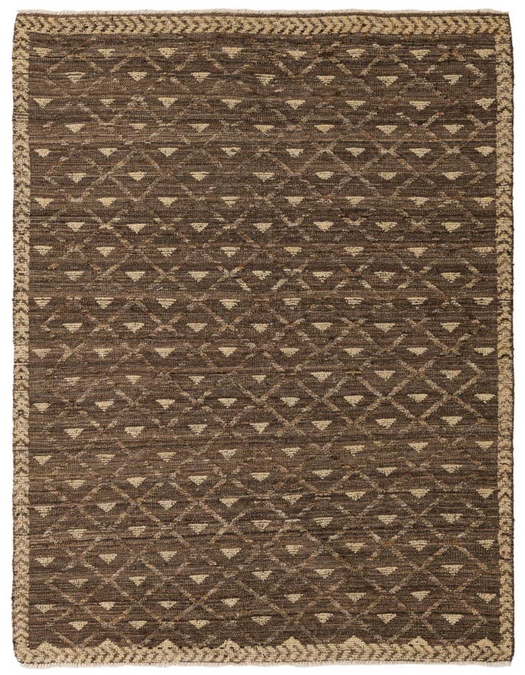 Detail image of 5' 3 x 7' 1 Hand Knotted Darya Wool Rug