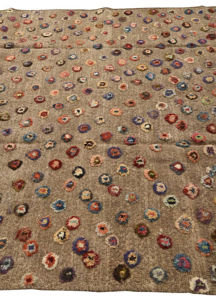 6' 8 x 9' 8 Hand Knotted Darya Wool Rug