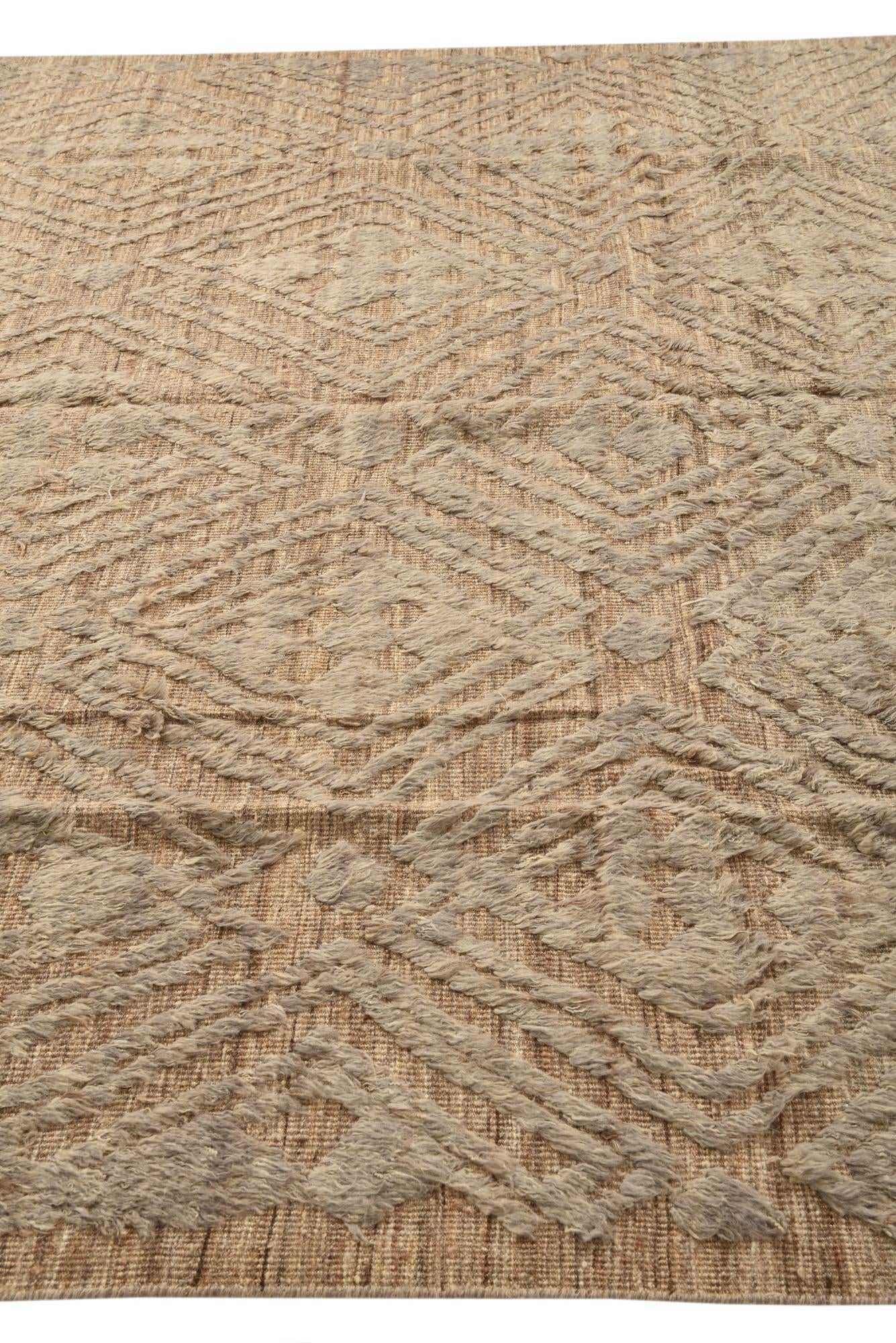 8' 10 x 12' 7 Hand Knotted Darya Wool Rug