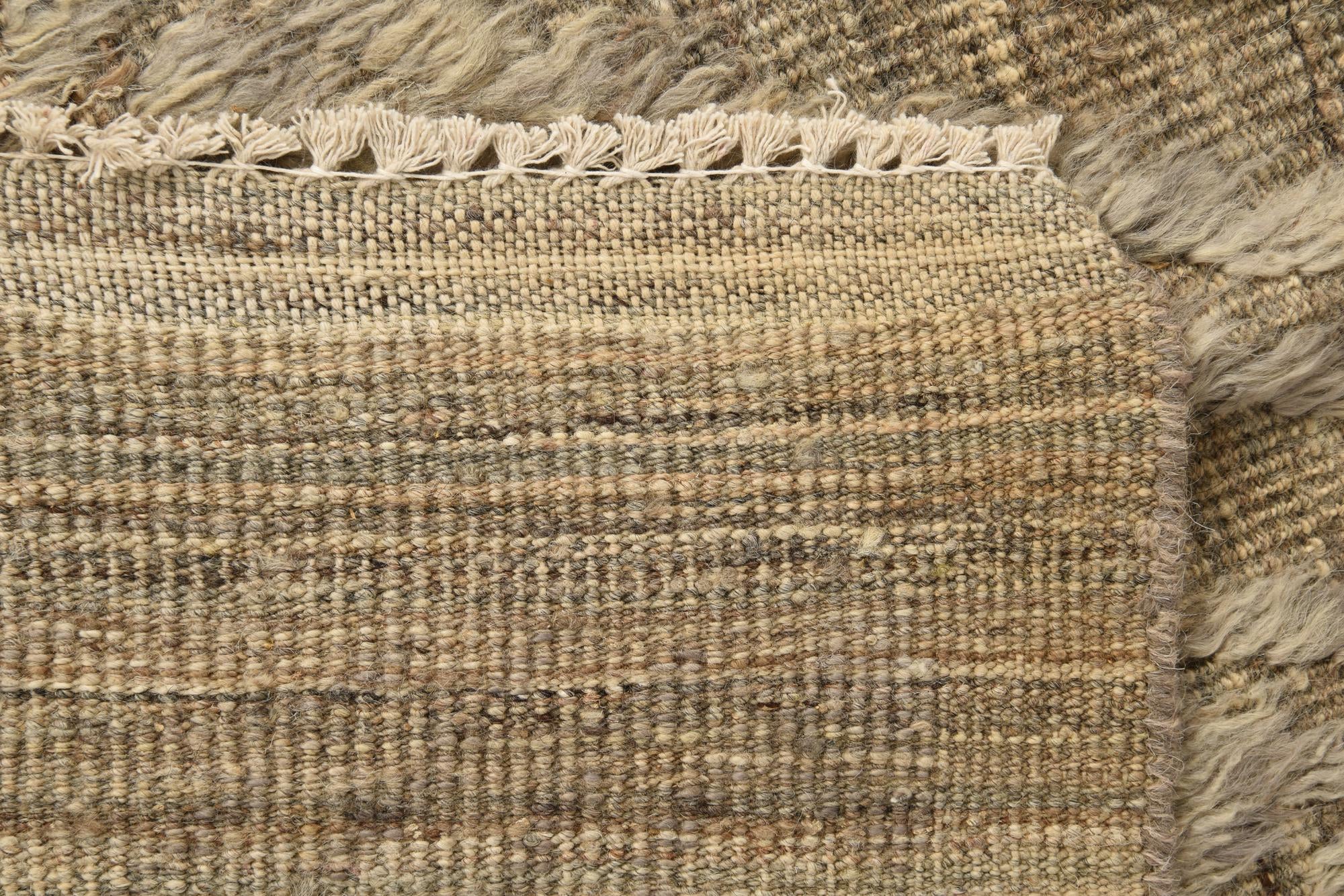 8' 10 x 12' 7 Hand Knotted Darya Wool Rug