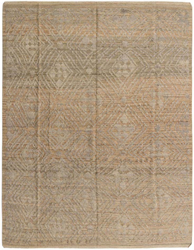 Detail image of 8' 10 x 12' 7 Hand Knotted Darya Wool Rug