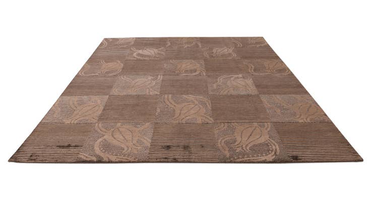 Detail image of 8' x 9' 11 Hand Knotted Darya Wool Rug