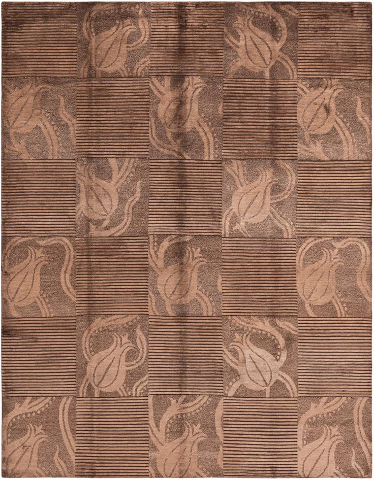 Detail image of 8' x 9' 11 Hand Knotted Darya Wool Rug