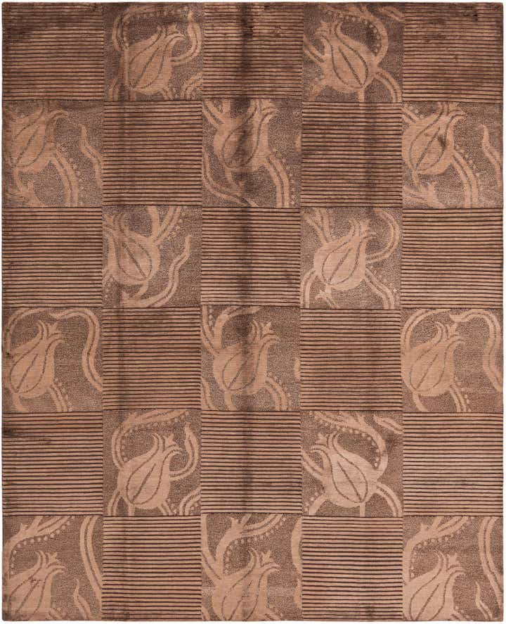 8' x 9' 11 Hand Knotted Darya Wool Rug