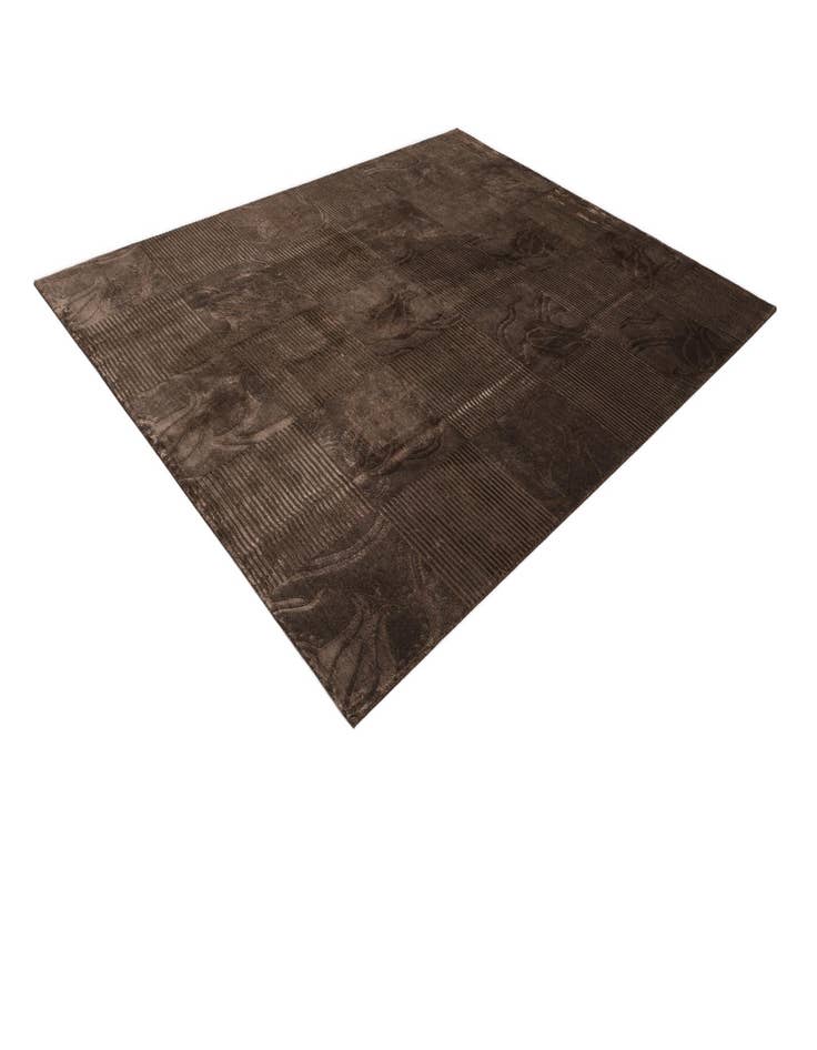 Detail image of 7' 9 x 9' 9  Hand Knotted Darya Wool Rug