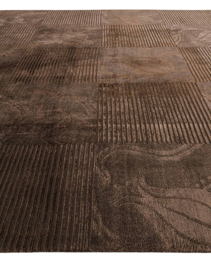 Detail image of 7' 9 x 9' 9  Hand Knotted Darya Wool Rug