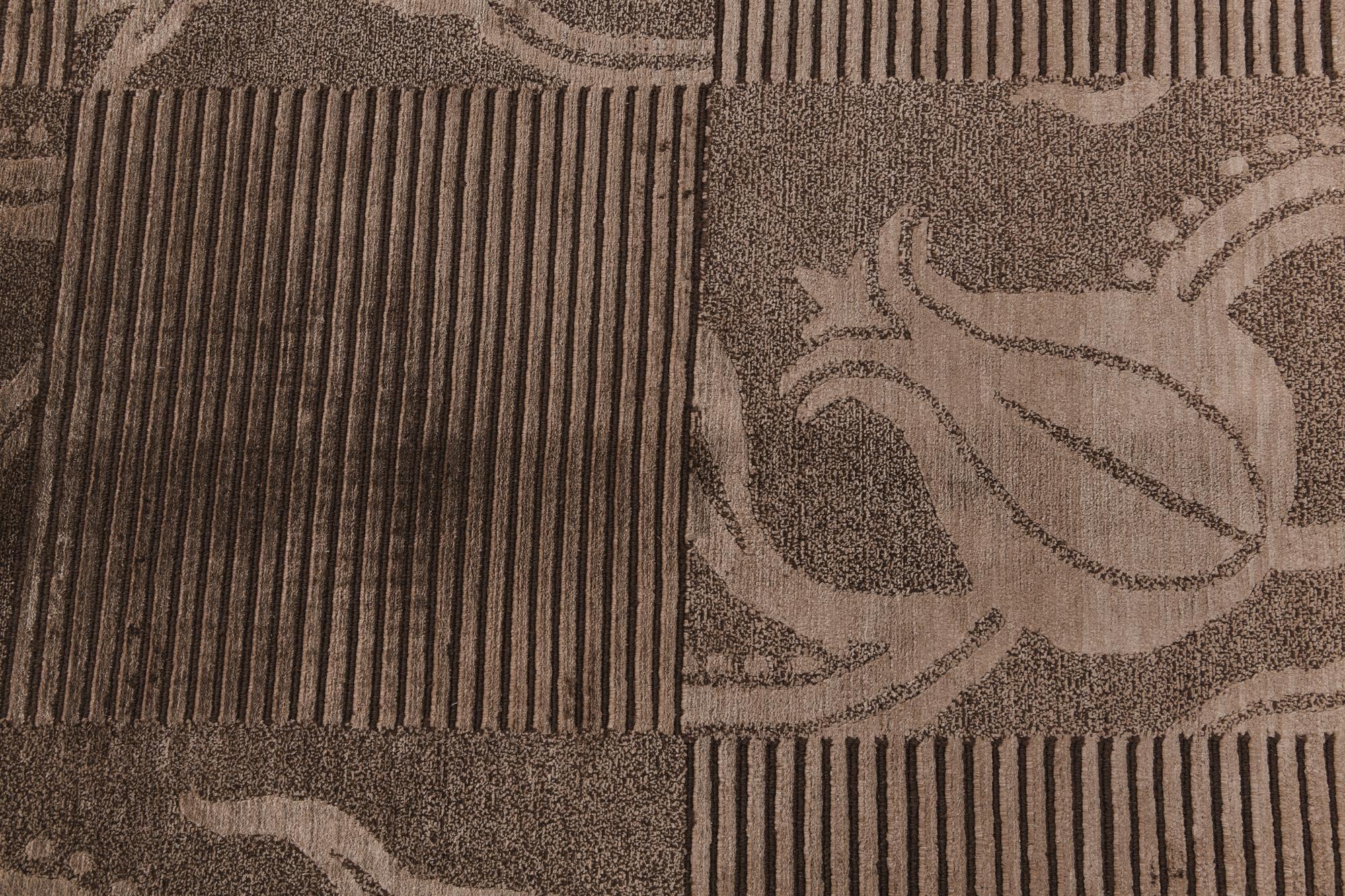 8' 2 x 10' Hand Knotted Darya Wool Rug