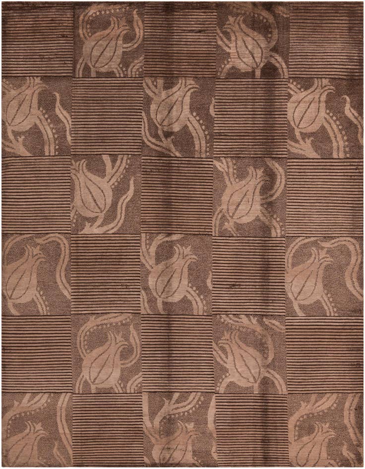 Detail image of 8' 2 x 10' Hand Knotted Darya Wool Rug