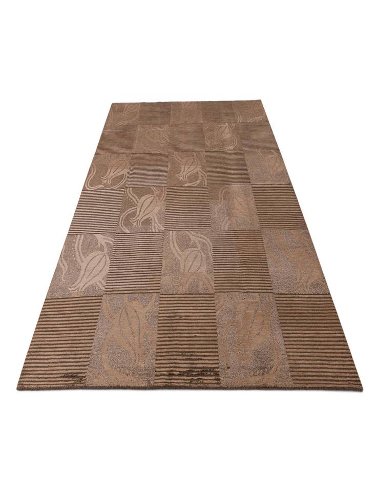 Detail image of 8' x 9' 8  Hand Knotted Darya Wool Rug