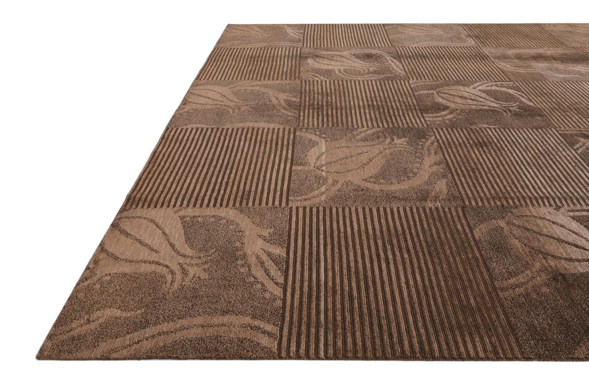8' x 9' 8 Hand Knotted Darya Wool Rug