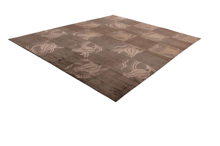 8' x 9' 9 Hand Knotted Darya Wool Rug