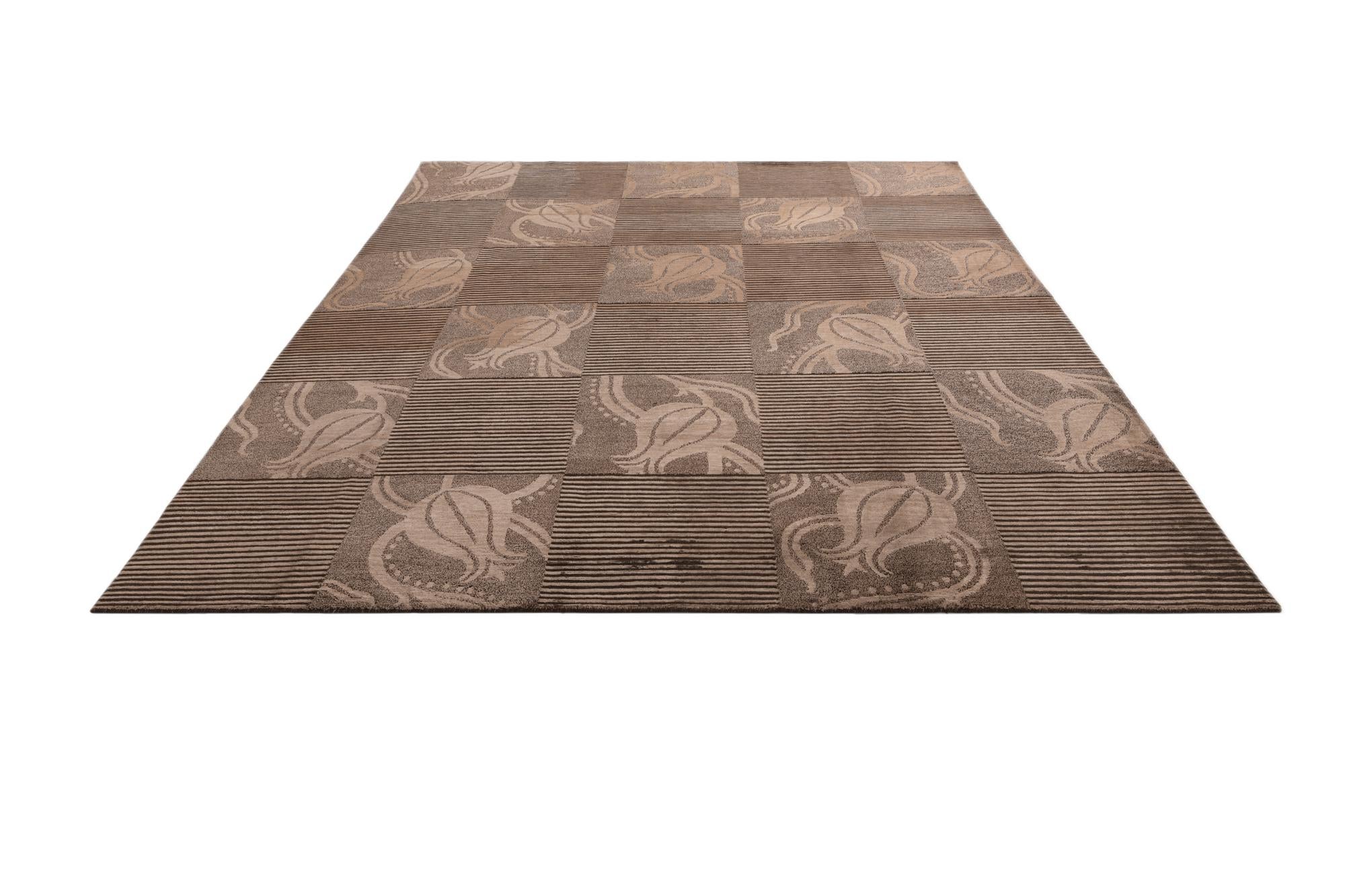 8' x 9' 9 Hand Knotted Darya Wool Rug