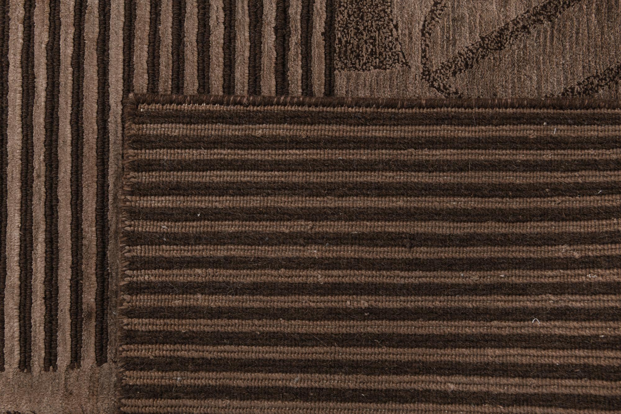 8' x 9' 9 Hand Knotted Darya Wool Rug