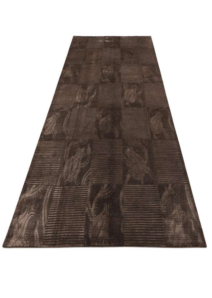 8' 3 x 11' 5 Hand Knotted Darya Wool Rug