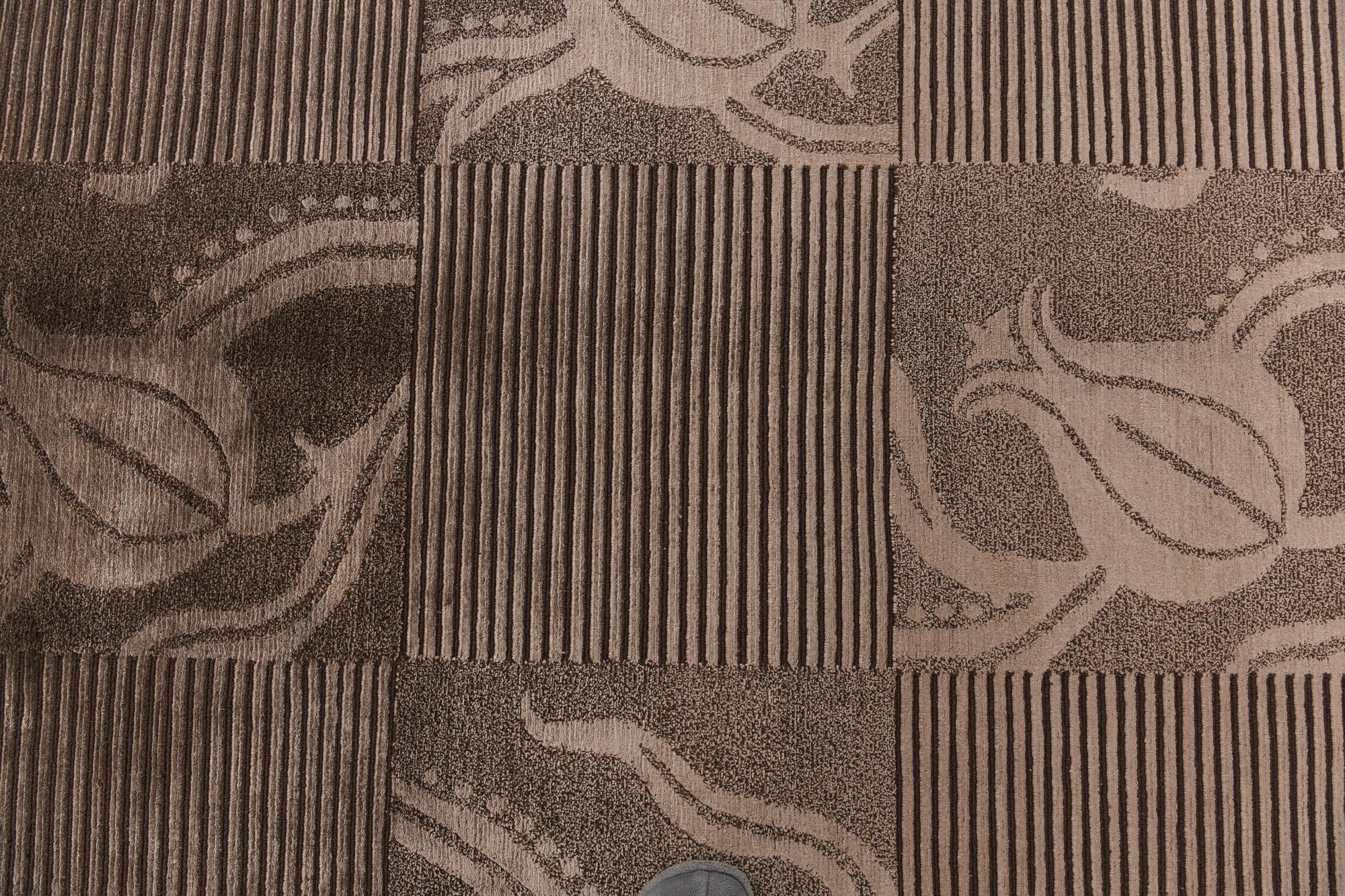8' 3 x 11' 5 Hand Knotted Darya Wool Rug