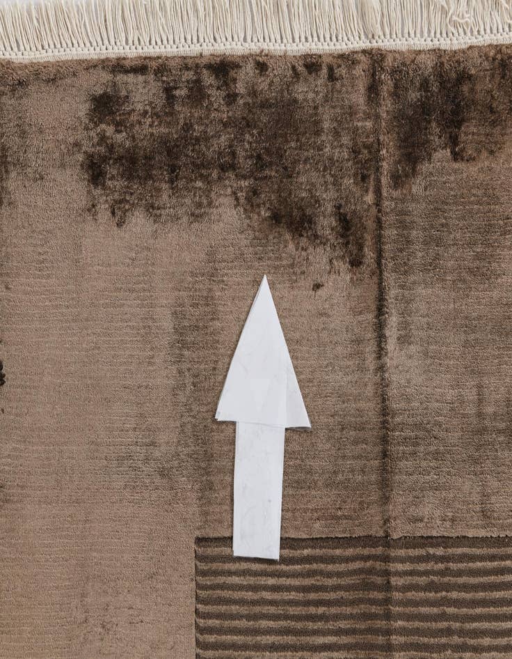 Detail image of 8' 2 x 11' 6  Hand Knotted Darya Wool Rug