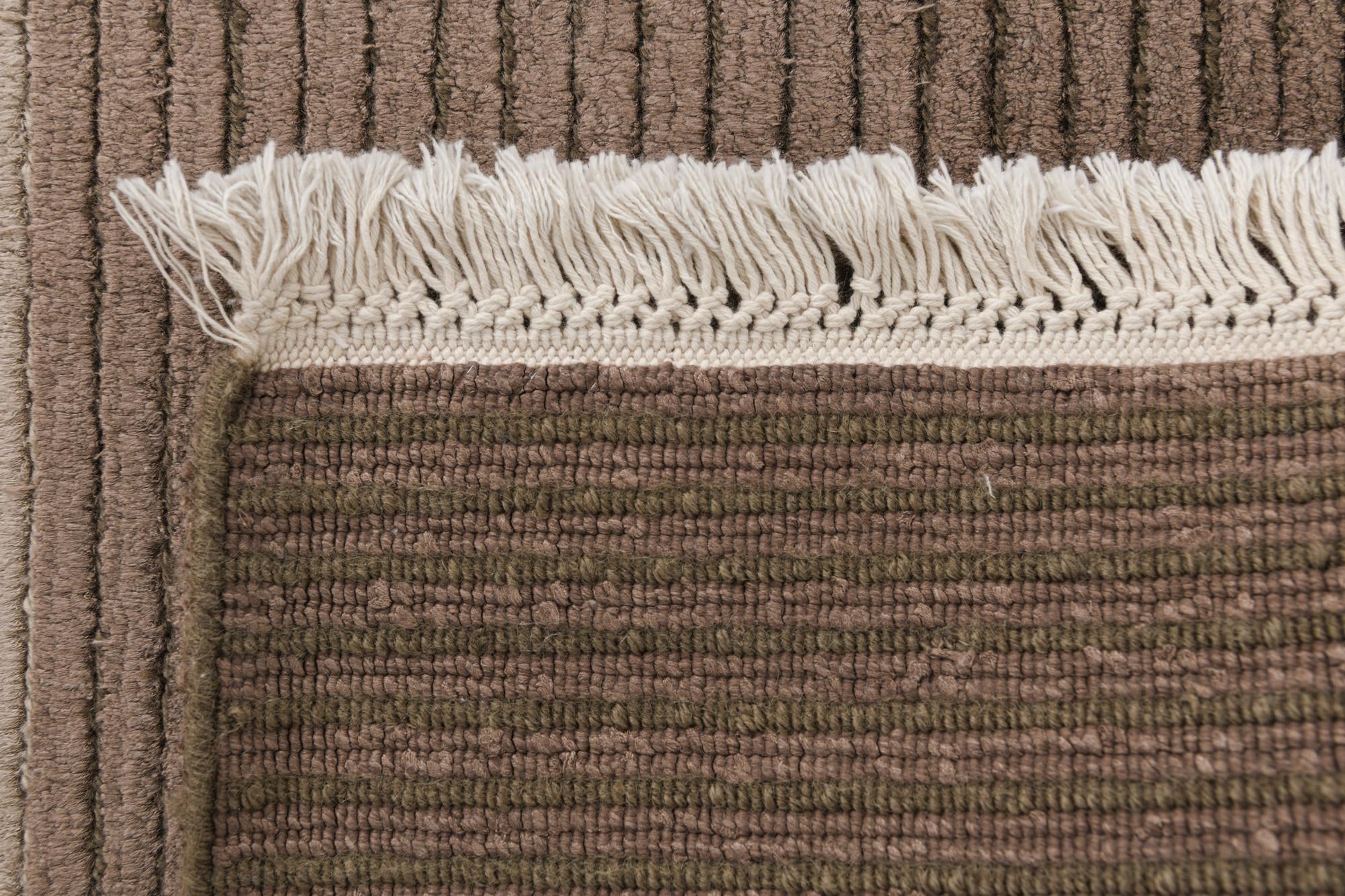 8' 2 x 11' 6 Hand Knotted Darya Wool Rug