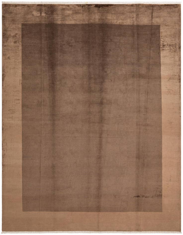 Detail image of 9' 7 x 13' Hand Knotted Darya Wool Rug