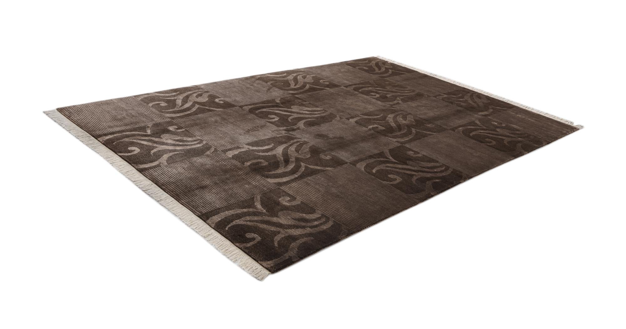 6' 8 x 9' 10 Hand Knotted Darya Wool Rug