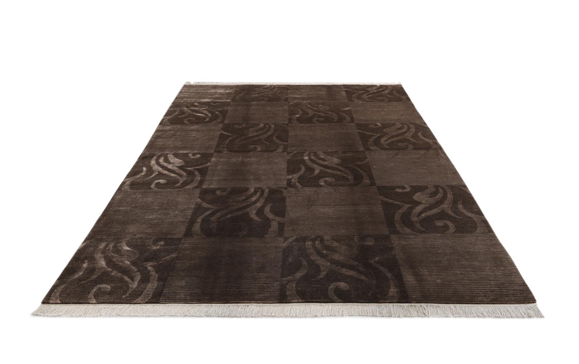 6' 8 x 9' 10 Hand Knotted Darya Wool Rug