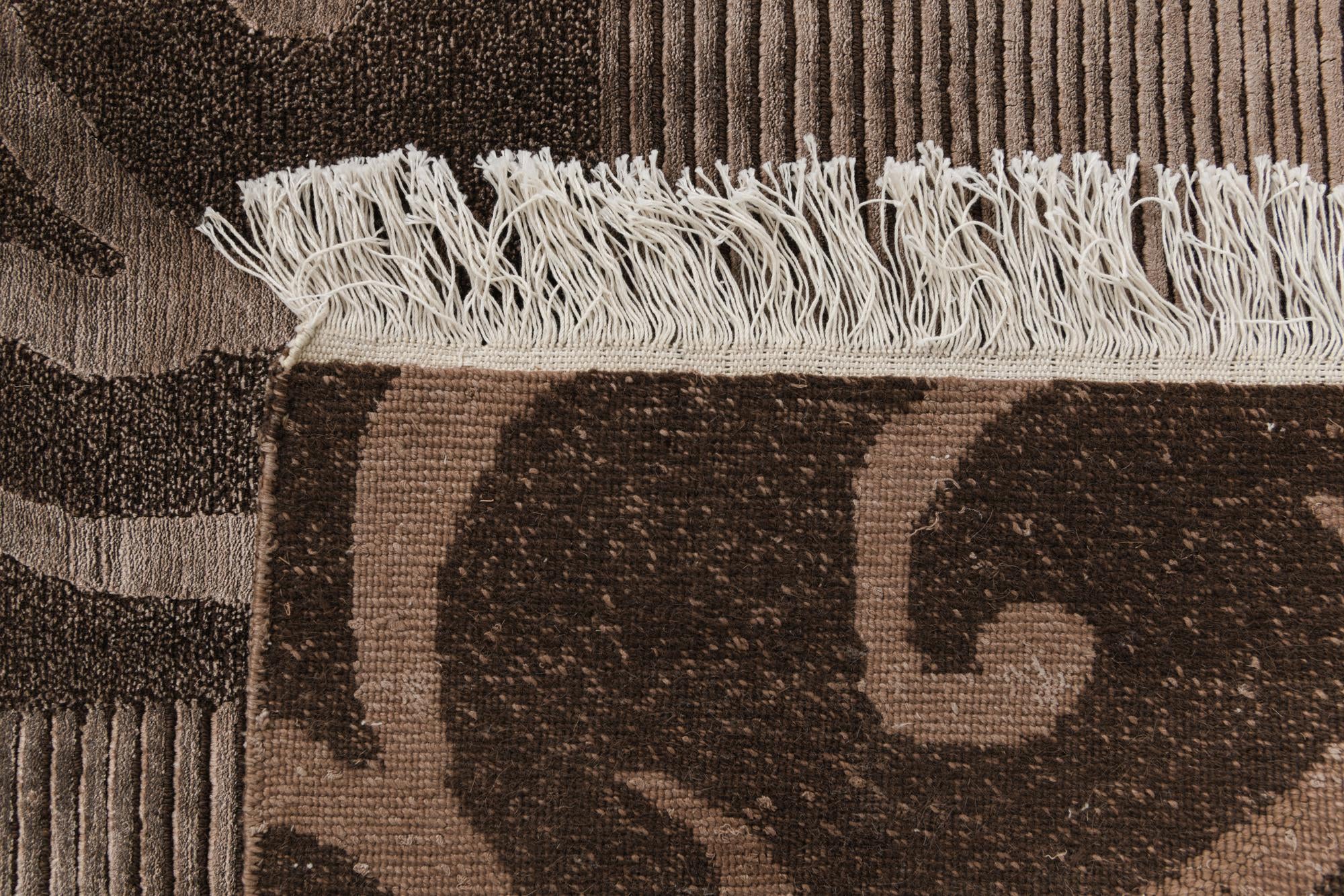 6' 8 x 9' 10 Hand Knotted Darya Wool Rug