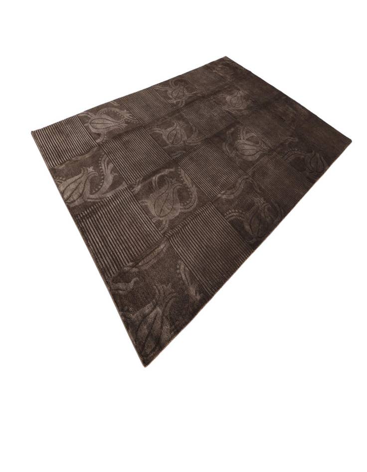 Detail image of 6' 8 x 9' 11  Hand Knotted Darya Wool Rug