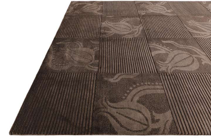 6' 8 x 9' 11 Hand Knotted Darya Wool Rug