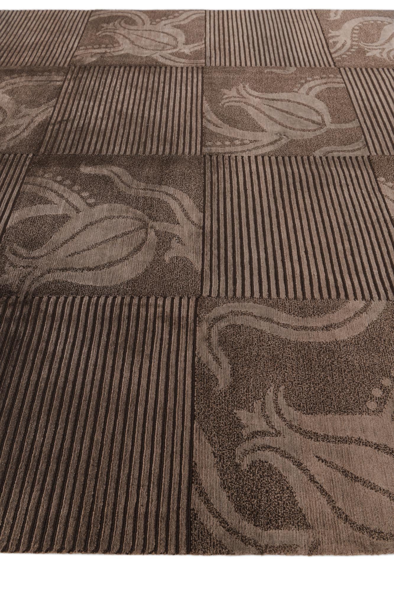 6' 8 x 9' 11 Hand Knotted Darya Wool Rug