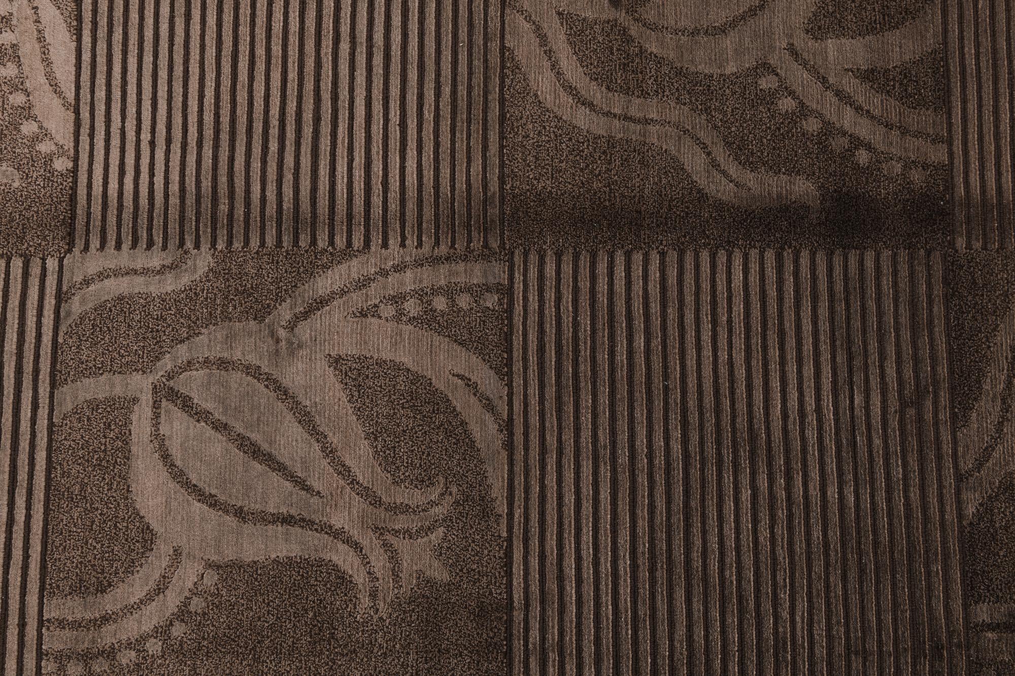 6' 8 x 9' 11 Hand Knotted Darya Wool Rug