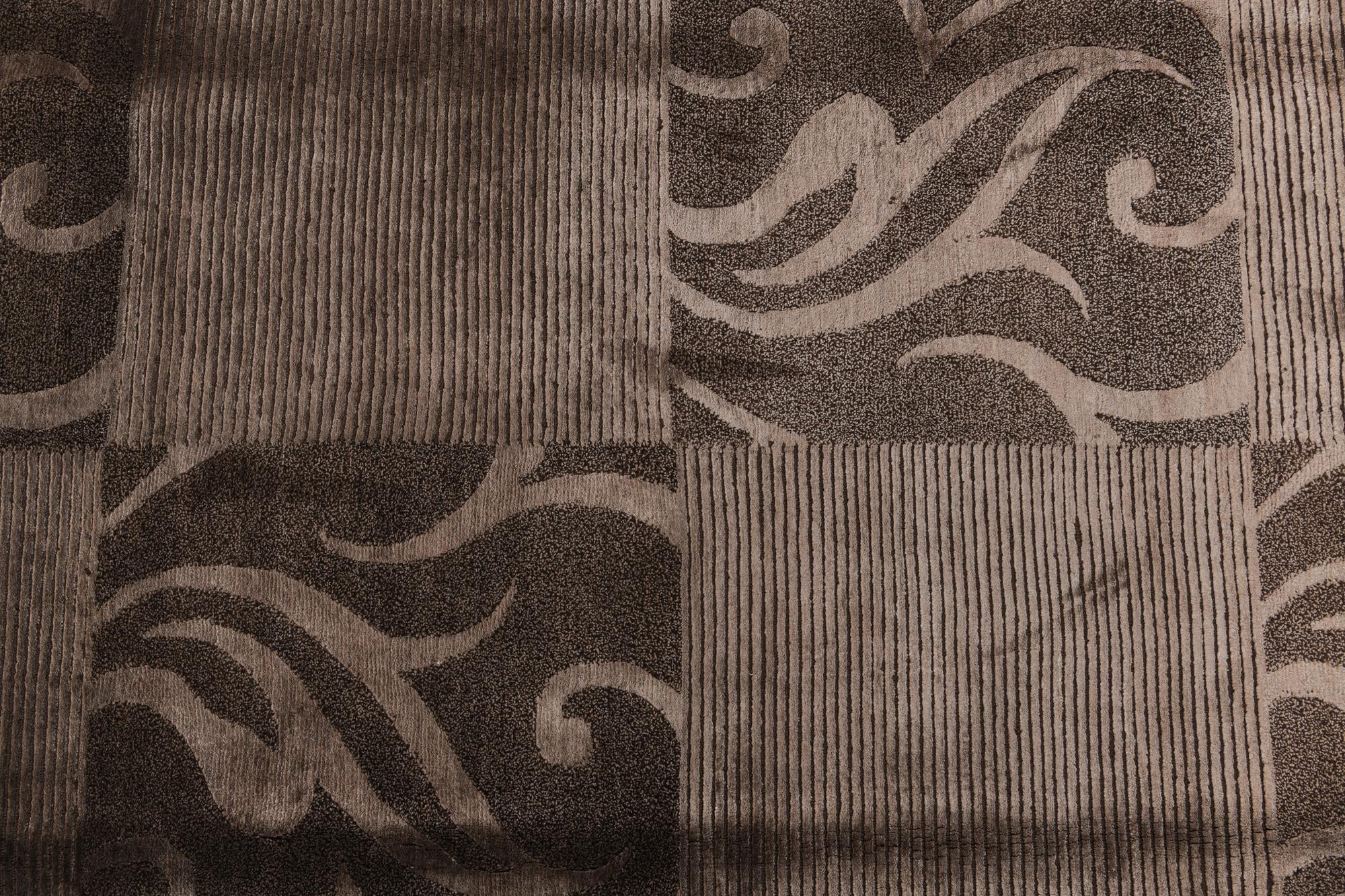 6' 8 x 10' Hand Knotted Darya Wool Rug