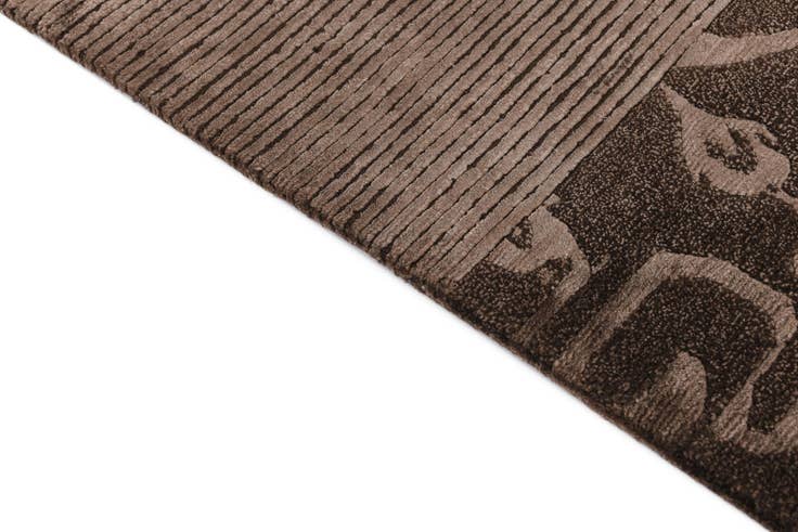 Detail image of 6' 9 x 10' 1 Hand Knotted Darya Wool Rug