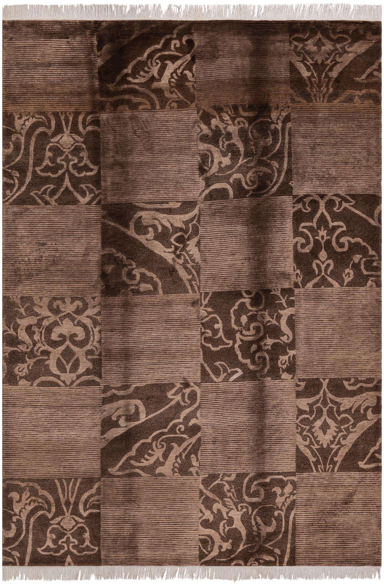 6' 9 x 10' 1 Hand Knotted Darya Wool Rug