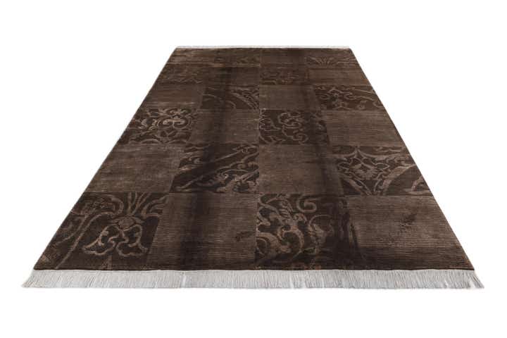 6' 9 x 10' Hand Knotted Darya Wool Rug