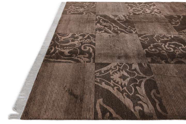 6' 9 x 10' Hand Knotted Darya Wool Rug