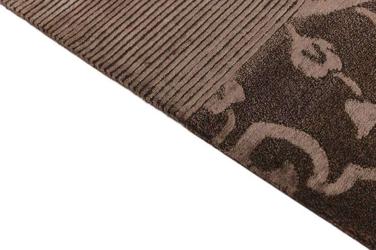Detail image of 6' 9 x 10' Hand Knotted Darya Wool Rug