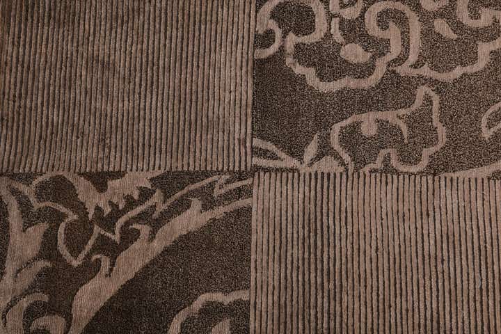 6' 9 x 10' Hand Knotted Darya Wool Rug