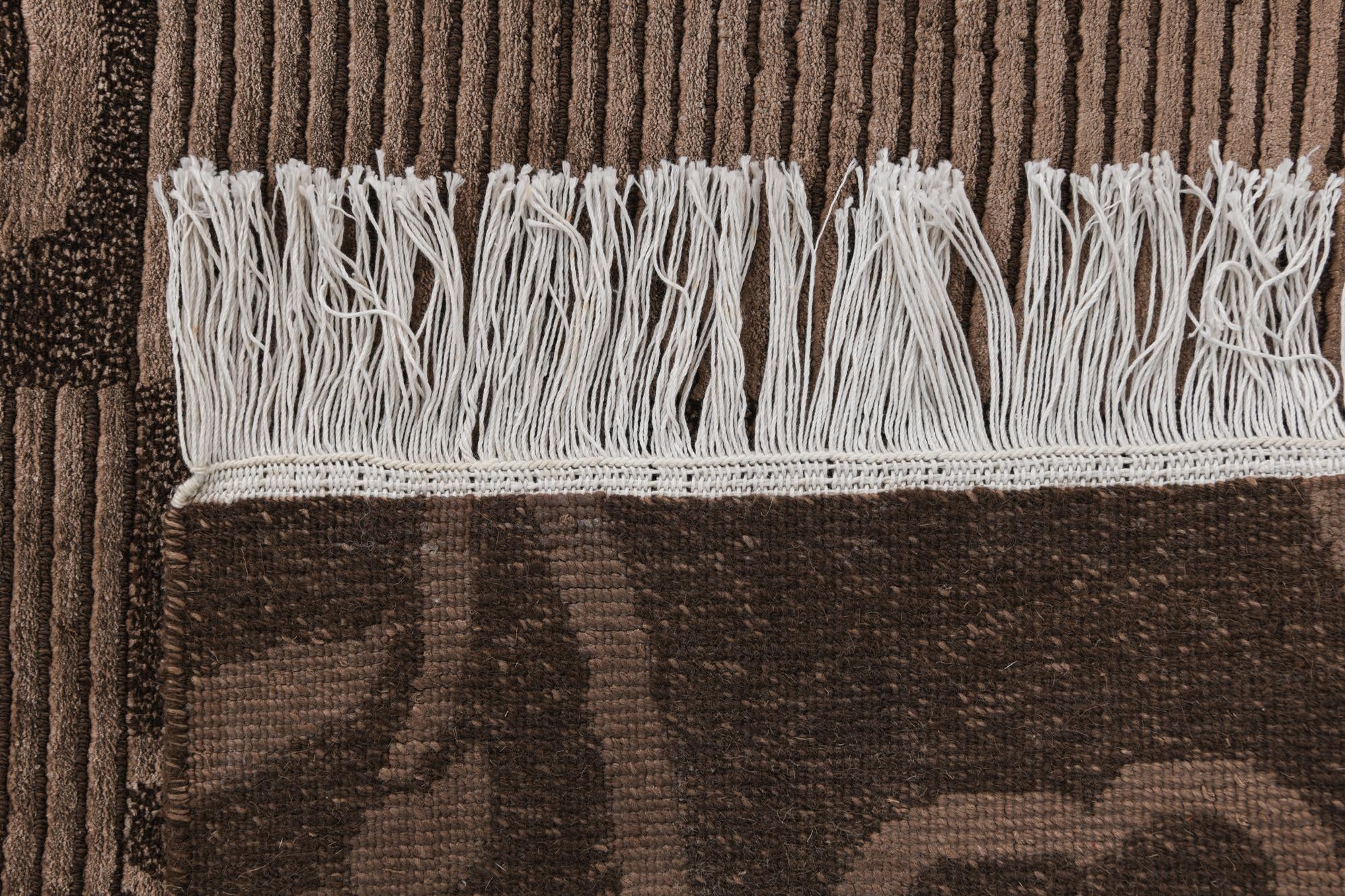 6' 9 x 10' Hand Knotted Darya Wool Rug