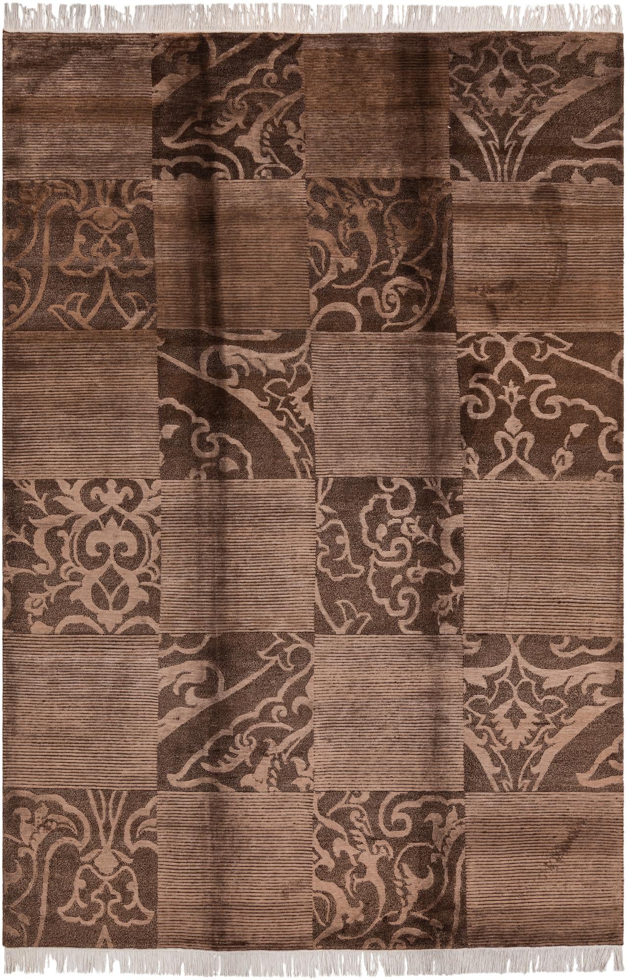 6' 9 x 10' Hand Knotted Darya Wool Rug