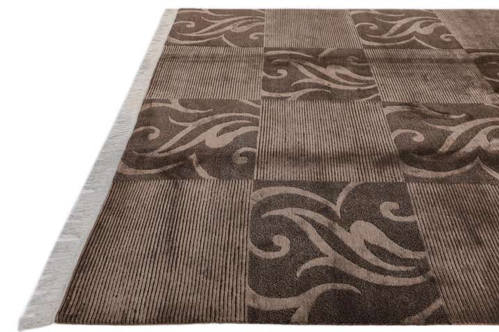 6' 8 x 10' Hand Knotted Darya Wool Rug
