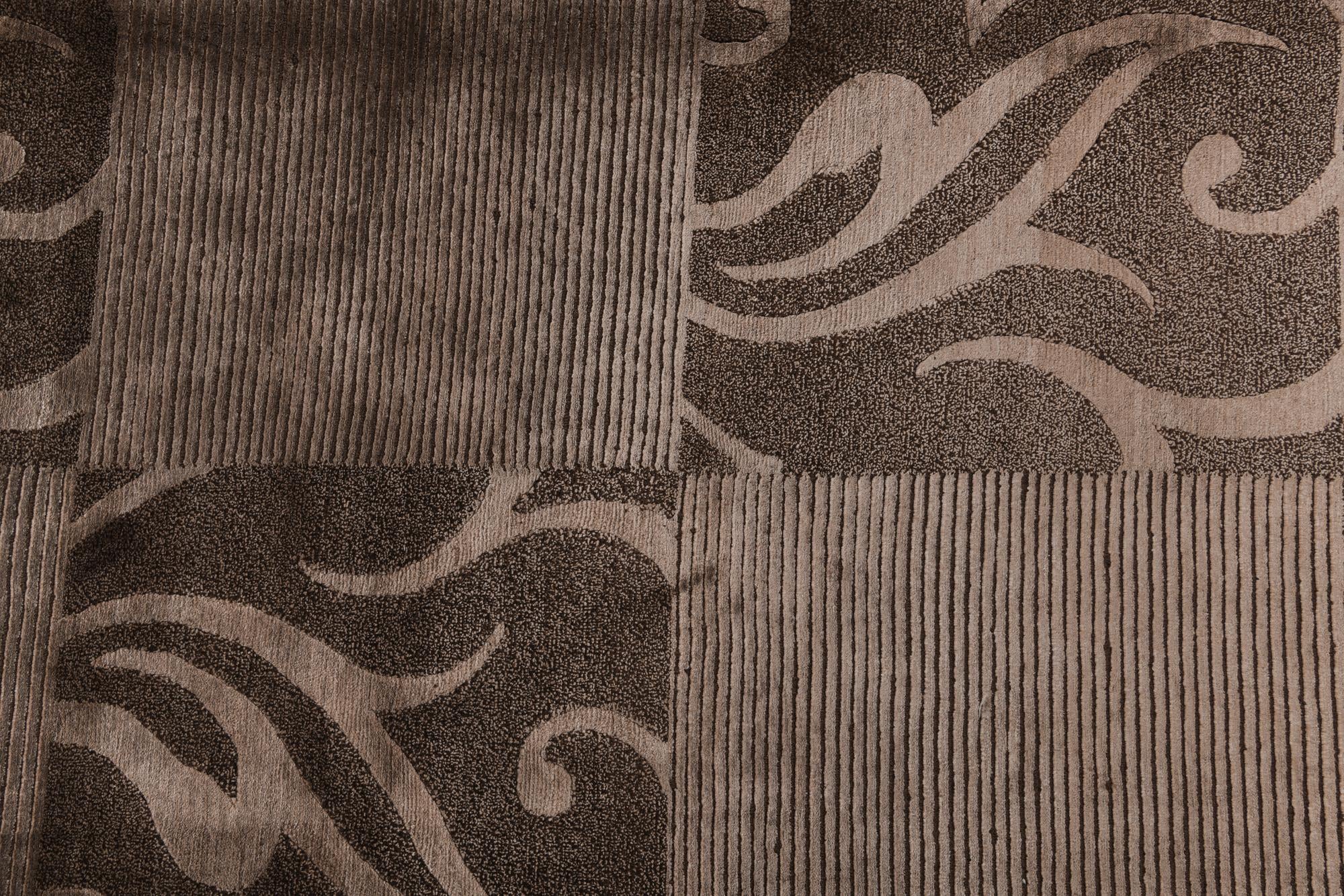 6' 8 x 10' Hand Knotted Darya Wool Rug