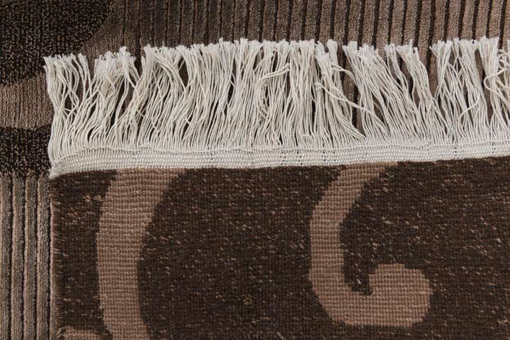 6' 8 x 10' Hand Knotted Darya Wool Rug