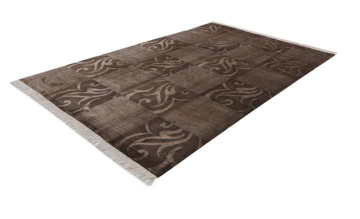 6' 8 x 10' Hand Knotted Darya Wool Rug