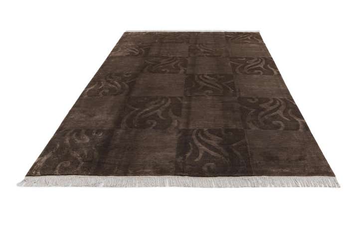 6' 8 x 10' Hand Knotted Darya Wool Rug