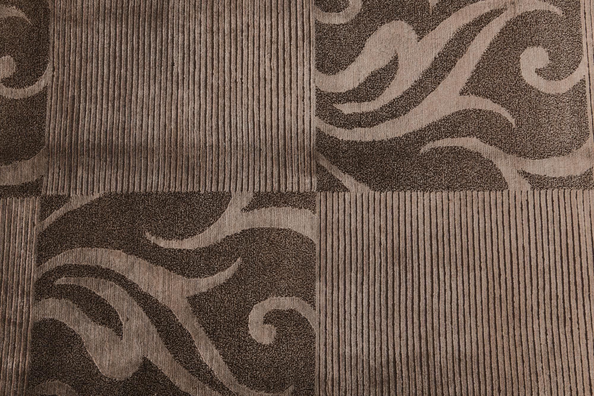 6' 8 x 10' Hand Knotted Darya Wool Rug