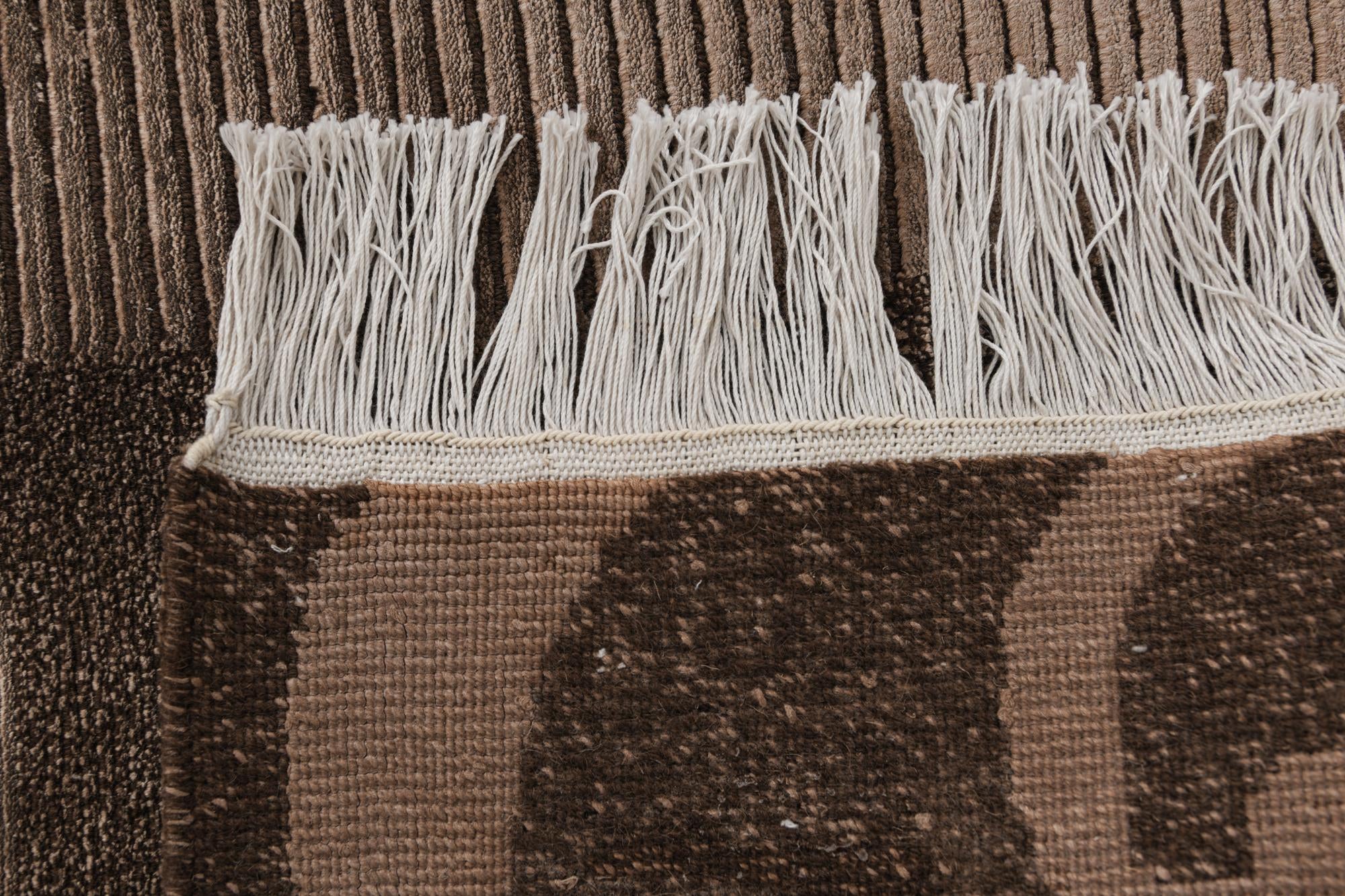 6' 8 x 10' Hand Knotted Darya Wool Rug