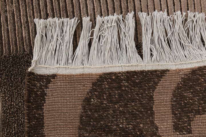 6' 8 x 10' Hand Knotted Darya Wool Rug