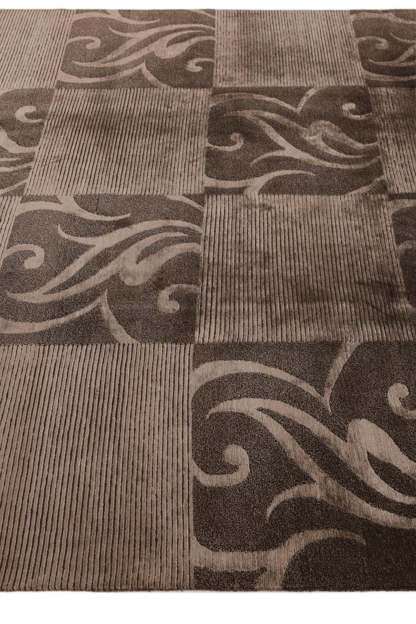 6' 8 x 9' 9 Hand Knotted Darya Wool Rug