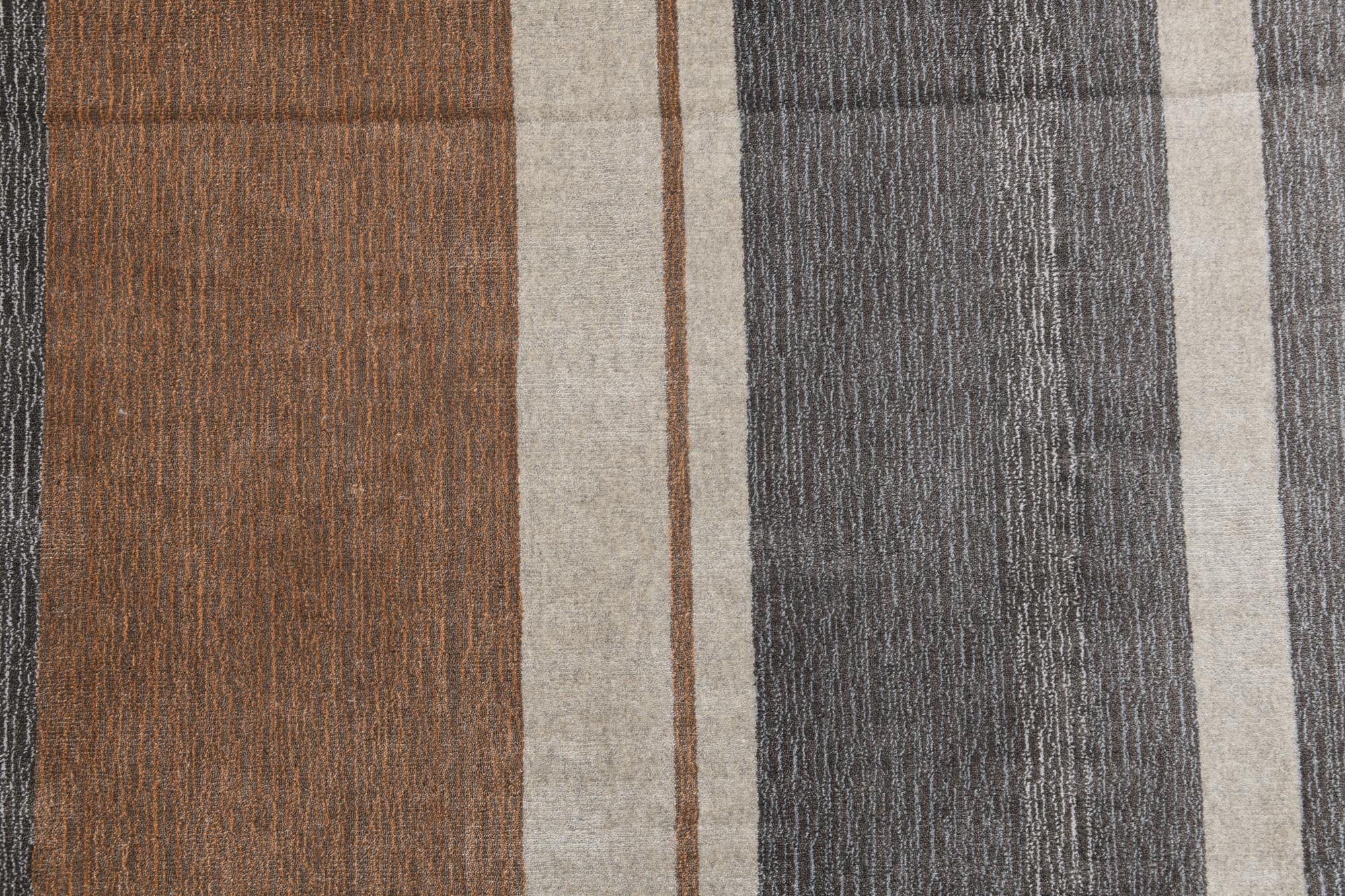 6' 7 x 9' 9 Hand Knotted Darya Wool Rug