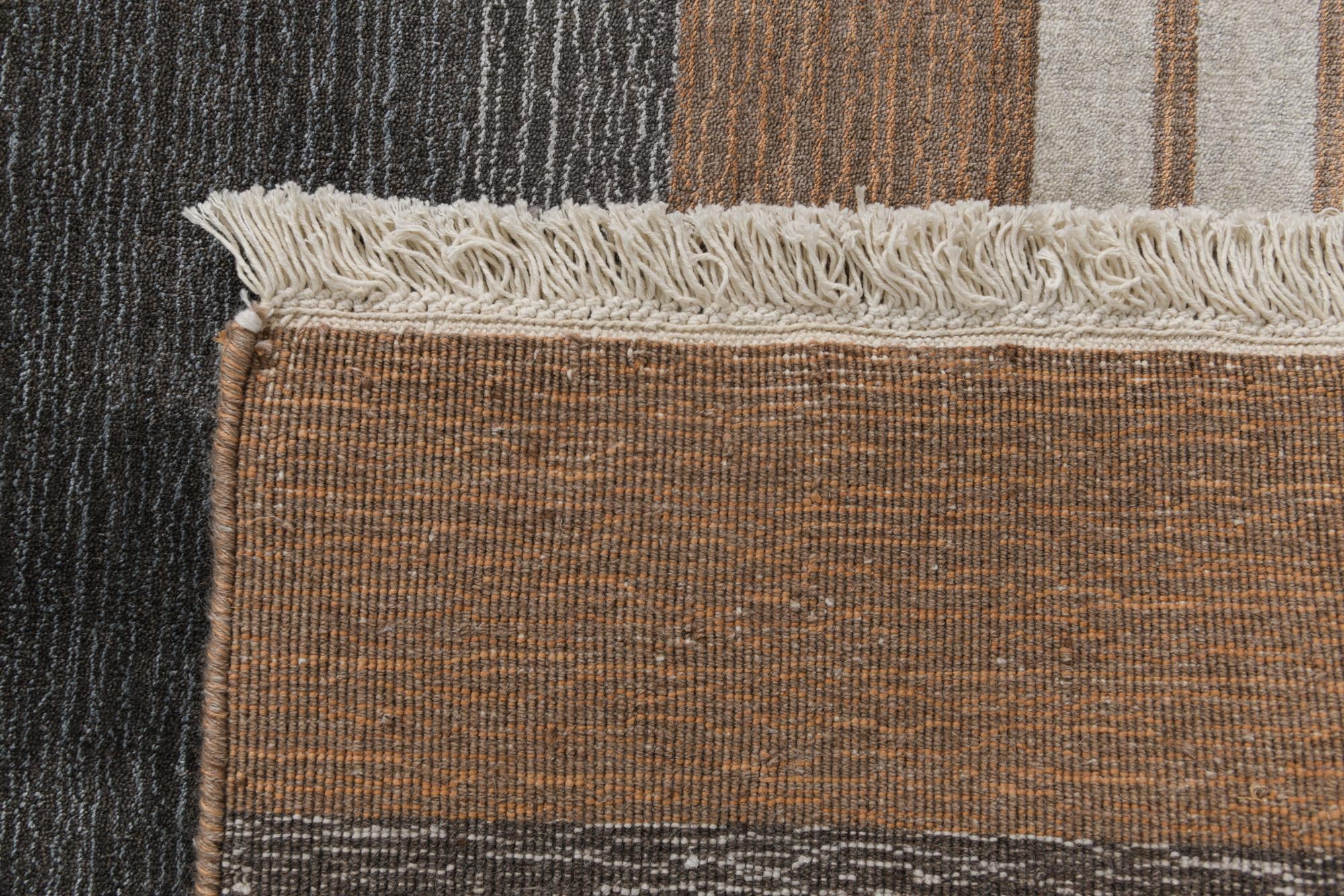6' 7 x 9' 9 Hand Knotted Darya Wool Rug