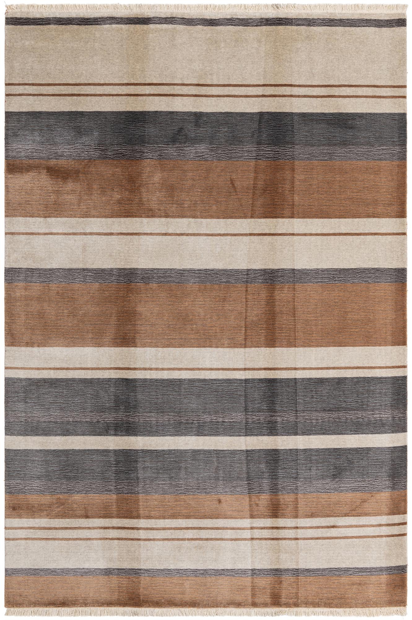 6' 7 x 9' 9 Hand Knotted Darya Wool Rug
